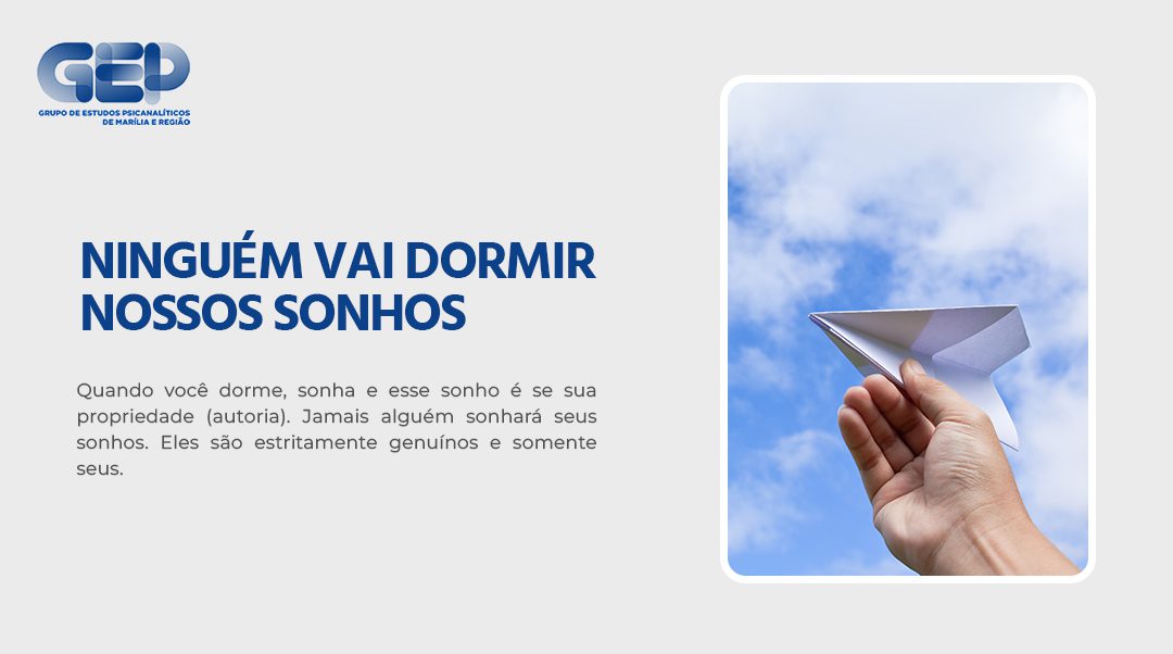  “Ninguém vai dormir nossos sonhos”